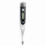 Adicare Clear Black Thermometer