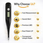 Adicare Black Thermometer (Choose)
