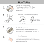 Adicare Black Thermometer (Use)