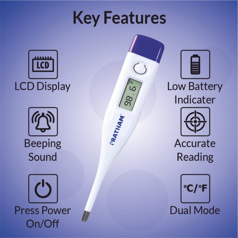 Pratham Digital Thermometer (Features)