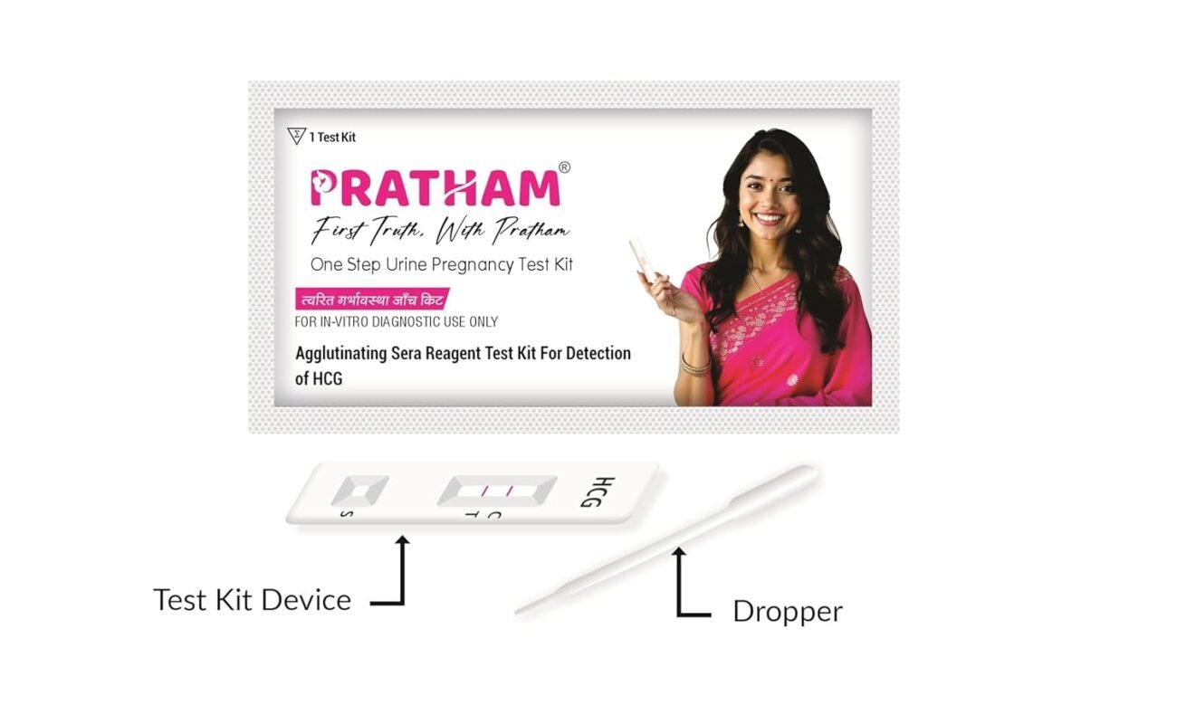 Pratham Pregnancy test kit (Pack of 3 Contains)