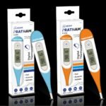 PRATHAM Sky Blue & Orange Flexible Thermometer Combo